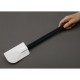 Matfer Bourgeat Elveo Exoglass hittebestendige pannenlikker 45 cm - Zwart