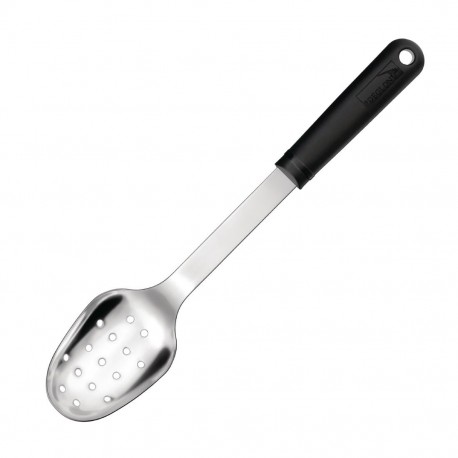 Deglon Sabatier Stop Glisse geperforeerde serveerlepel RVS zwart 32cm