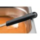 Deglon Sabatier Stop Glisse geperforeerde serveerlepel RVS zwart 32cm