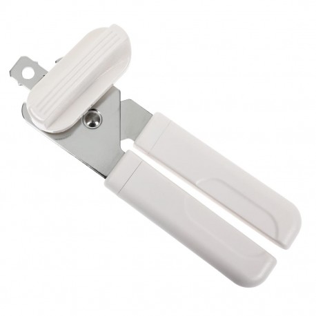 Kitchen Craft blikopener RVS wit – 2-in-1 blik- en flessenopener