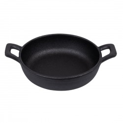 Olympia Gietijzeren Skillet Pan 120mm - Zwart