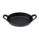 Olympia Gietijzeren Ovale Orenschotel 220x150mm – Zwart