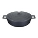 Masterclass Ondiepe Braadpan 4L - Gegoten Aluminium - Zwart