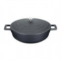 Masterclass Ondiepe Braadpan 4L - Gegoten Aluminium - Zwart