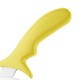 Hygiplas pizzasnijder geel 102mm - RVS keukengerei