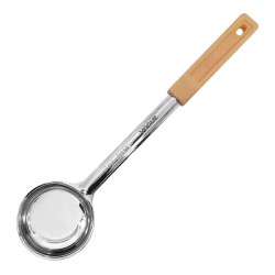 Vogue Solide Spoodle 88ml Ivoor - RVS Portioneerlepel