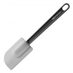 Nisbets Essentials High Heat Spatel 24cm - Hittebestendige Siliconen Keukenspatel Grijs