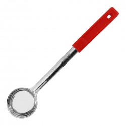 Vogue Rode Stevige Spoodle 60ml - RVS Portioneerlepel voor de Professionele Keuken