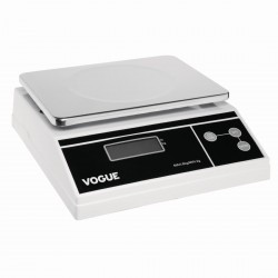 Vogue Digitale Platformweegschaal 6Kg RVS Zilver