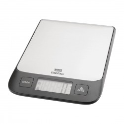 Nisbets Essentials Elektronische weegschaal 5 kg - RVS keukenweegschaal Zwart