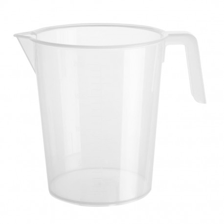 Nisbets Essentials polypropyleen maatkan 2L – helder, BPA-vrij