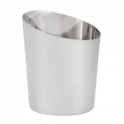 Olympia Frituurbeker Effen RVS 112x95mm 480ml - Zilver