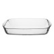 Vogue Glazen Ovenschaal 3,6L – Helder Glas Braadschaal