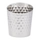 Olympia Chipbeker Gehamerd RVS – 112x95mm 480ml Zilver
