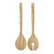 KitchenAid Bamboe Saladeserveerset - Serveervork en Serveerlepel