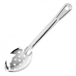 Nisbets Essentials geperforeerde RVS serveerlepel 28 cm