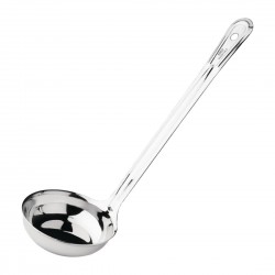 RVS Soepopscheplepel 11,5'' – Nisbets Essentials Zilver