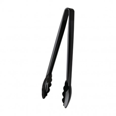 Vogue kunststof keukentang zwart 30 cm – polycarbonaat