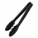 Vogue tangen 23 cm - zwarte serveertang van polycarbonaat
