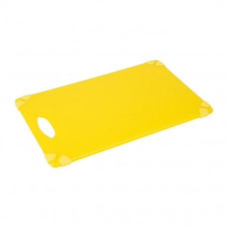 Hygiplas Commerciële Snijplank met Grip Geel 458x306mm