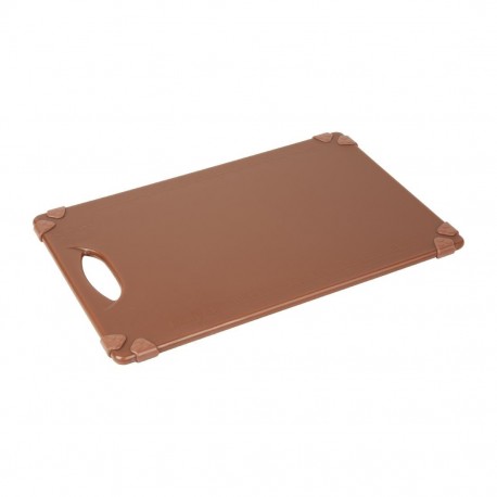 Hygiplas Commerciële Grip Snijplank Bruin 458x306mm