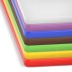 Hygiplas Snijplanken Set van 7 – Kleurgecodeerd LDPE, 450x300x10mm