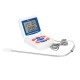 Hygiplas digitale oventhermometer wit - RVS voeler met magneetbevestiging