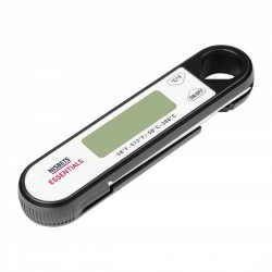 Nisbets Essentials Insteekthermometer Zwart – Digitale Keukenthermometer ABS