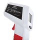 Nisbets Essentials mini infrarood digitale thermometer – contactloze temperatuurmeter wit