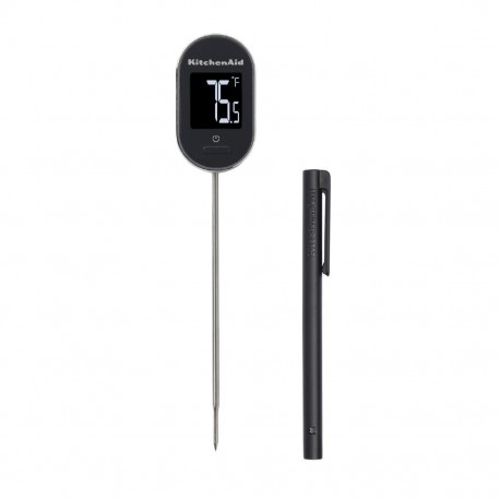 KitchenAid Zwenkbare Digitale Keukenthermometer Zwart – KQ904G