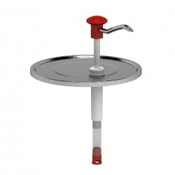 Gastro M Emmerdispenser 10 liter met drukknopbediening – RVS 18/10