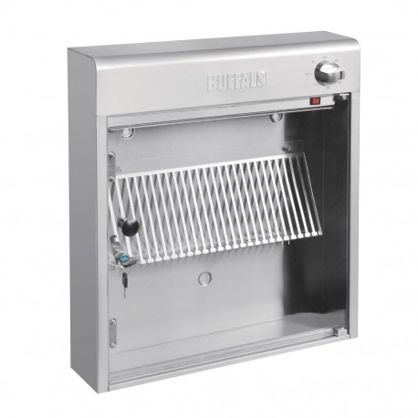 Buffalo UV-messensterilisator RVS 430 - Capaciteit 14 messen, Zilver