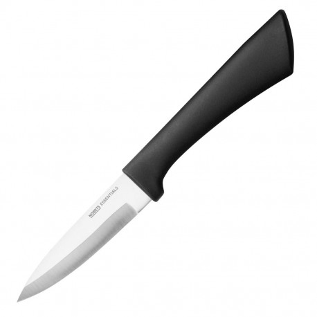 Nisbets Essentials Schilmesje Zwart 9cm - RVS Keukenmes