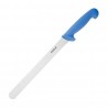 Hygiplas Slicer Gekarteld Blauw 24,8cm - RVS Visfileermes met Kleurcode