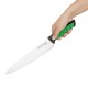 Hygiplas Pro koksmes Groen 25cm - RVS lemmet voor salades en fruit