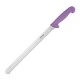 Hygiplas Slicer Gekarteld Paars 30cm – RVS Broodmes voor Allergenen