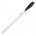 Vogue Soft Grip gekarteld snijmes 30cm - RVS keukenmes met ergonomische grip