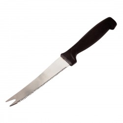 Beaumont bartendersmes zwart – Hygiplas kunststof heft, 206 mm