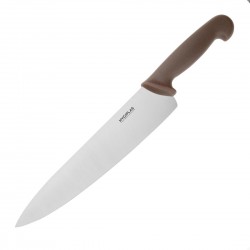 Hygiplas koksmes bruin 25cm - RVS lemmet voor groente