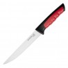 Hygiplas Pro Uitbeenmes Rood 15cm - RVS met Antislip Handgreep