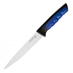 Hygiplas Pro fileermes blauw 15cm - RVS, kleurcode rauwe vis