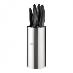 Nisbets Essentials 5-delige messenset met messenblok – RVS