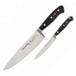 Dick Premier Plus 2-delige cadeauset – Messenset Chroom RVS Zwart