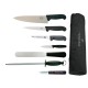 Victorinox 7-delige Messenset met Koksmes en Roltas – Carbon RVS