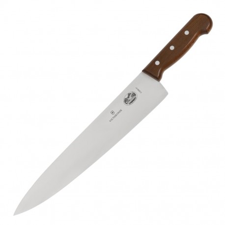 Victorinox koksmes met houten heft 30,5cm – Carbon RVS