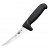 Victorinox Fibrox uitbeenmes 12cm - Carbon RVS, Zwart