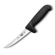 Victorinox Fibrox uitbeenmes 12cm - Carbon RVS, Zwart