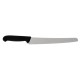 Victorinox Fibrox Gekarteld Bakkersmes 25,5cm – Carbon RVS, Zwart