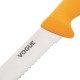 Vogue Soft Grip Pro broodmes 19cm - Geel