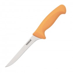 Vogue Soft Grip Pro Uitbeenmes 15cm - Geel